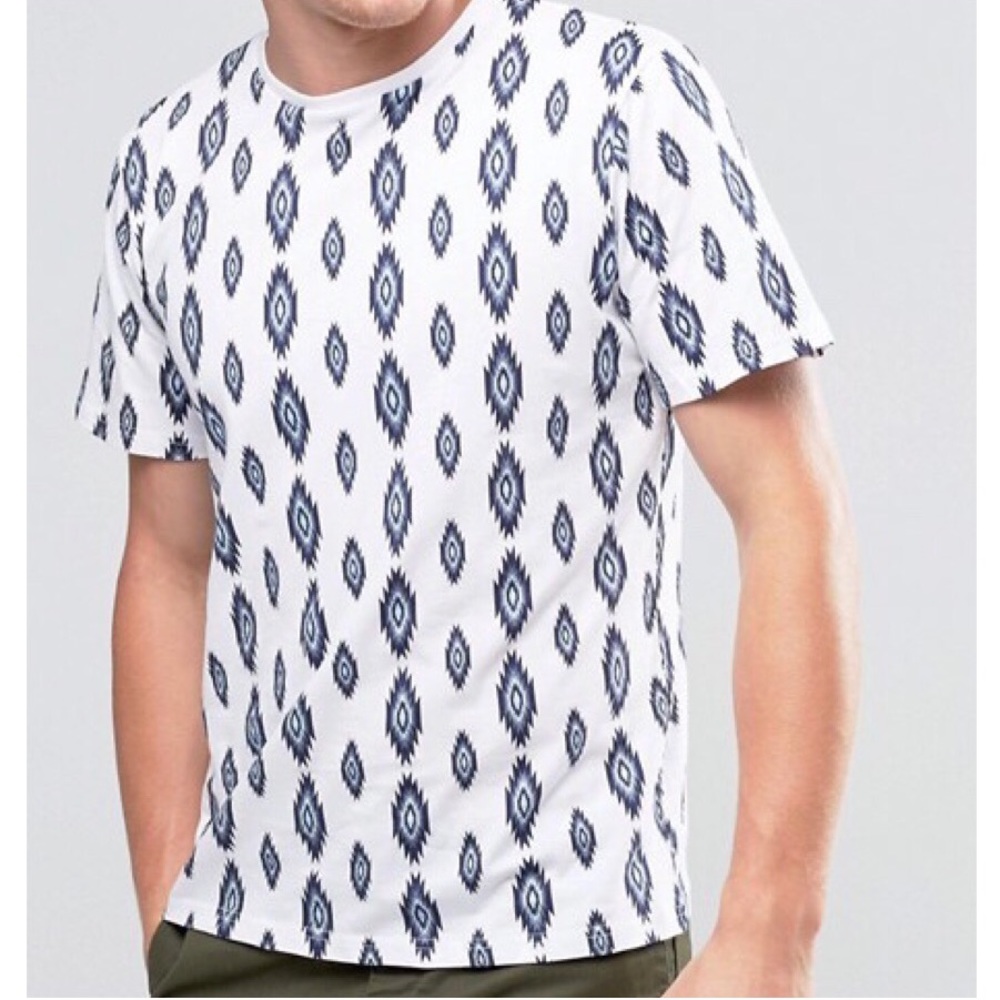 (MENS) ANOTHER INFLUENCE | Diamond Patterned Tee